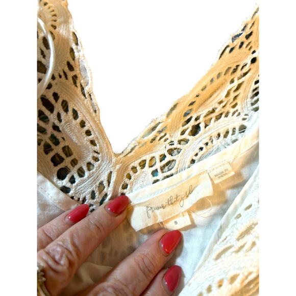 Forever That Girl White Eyelet Dress - Size S - Picture 4 of 15